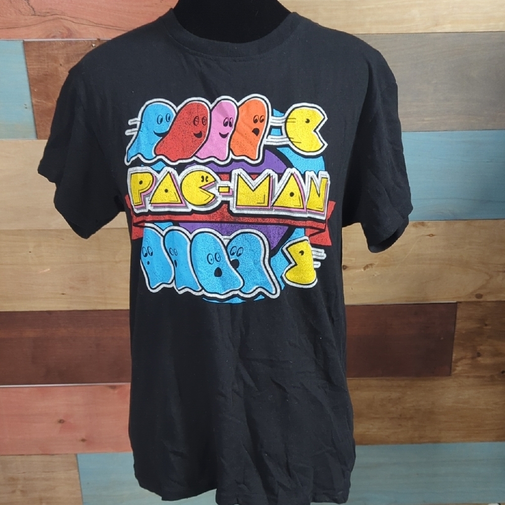Pac-Man Graphic Tee in Black